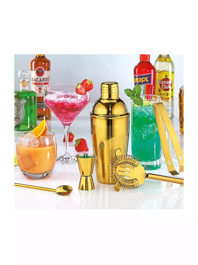 CILIO | Bar Set GOLDEN MULE 5-tlg. | gold