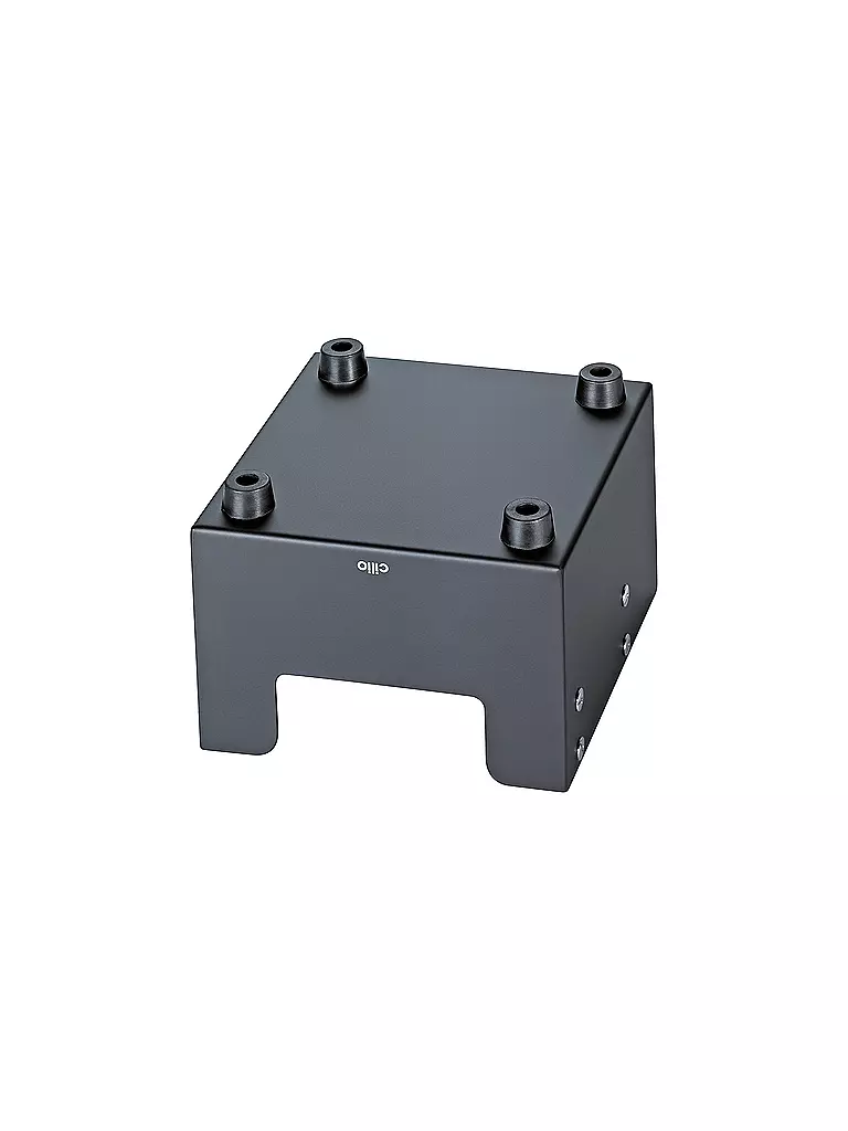 CILIO | Espresso-Ausschlagdose 16x16cm BARISTA Edelstahl Schwarz | schwarz