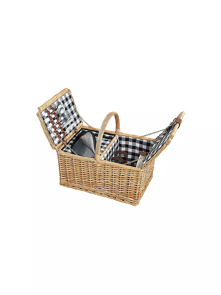 CILIO | Picknick Korb LUGANO hellbraun | hellbraun