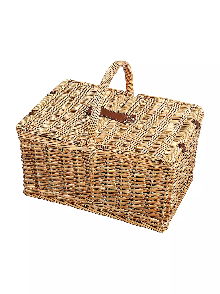 CILIO | Picknick Korb LUGANO hellbraun | hellbraun
