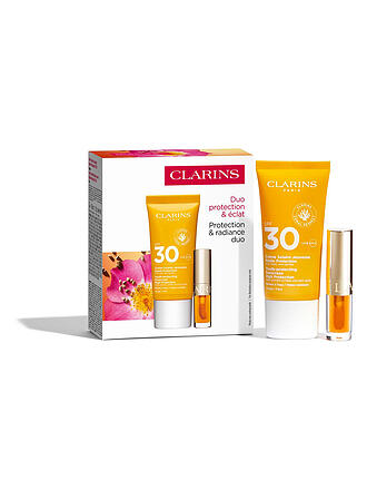 CLARINS | Geschenkset - Clarins Sonnen- und Lippenpflege SPF 30+ Set 30ml / 3ml