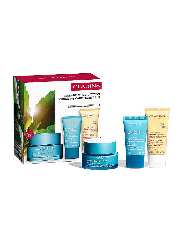 CLARINS Geschenkset - Hydra-Essential Feuchtigkeitsroutine 30ml / 15ml