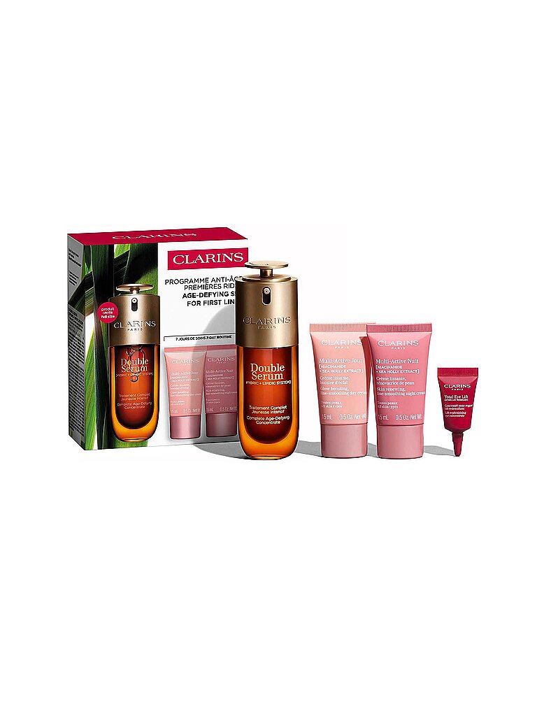 CLARINS Geschenkset - Double Serum & Multi-Active Anti-Aging Set 2x15ml / 50ml
