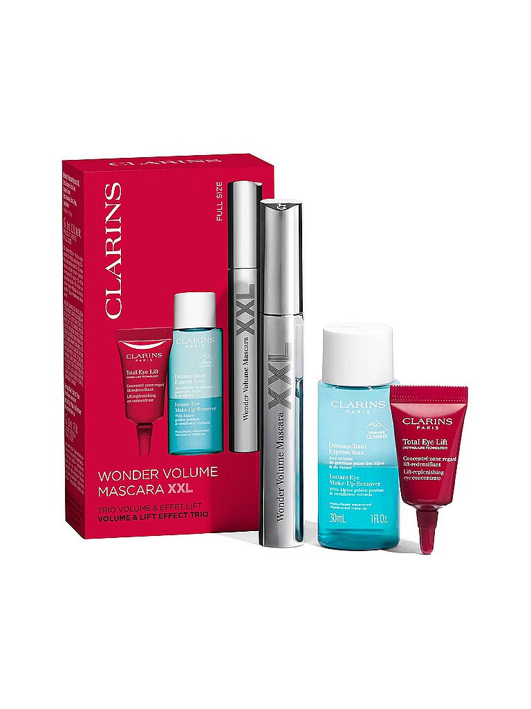 Clarins XXL Mascara-Set für extremes Volumen / / 30 ml