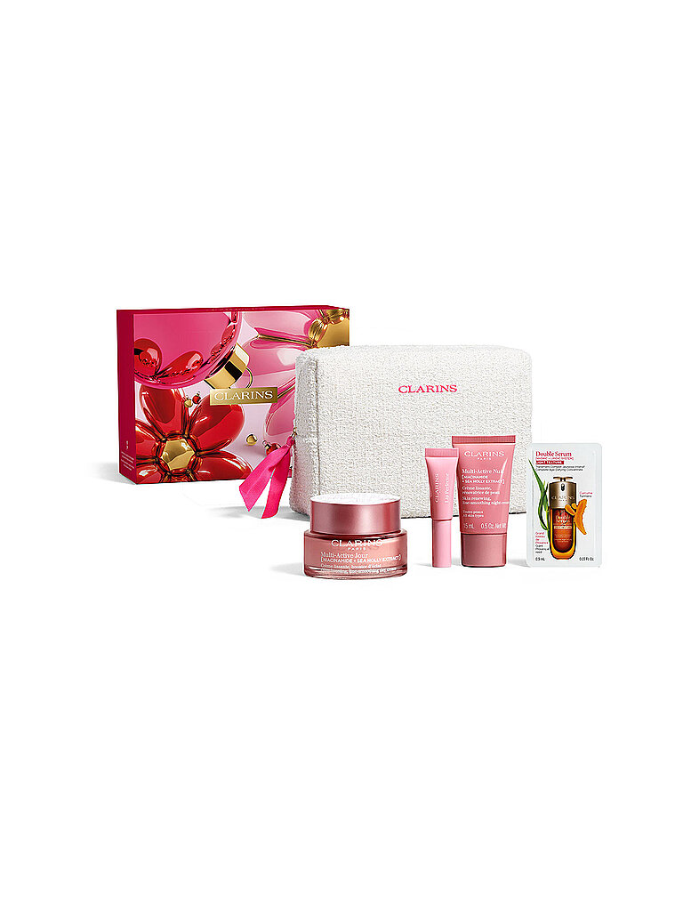 CLARINS Geschenkset - Multi Active Holiday Season 50ml / 15ml / 5ml / 0,9ml