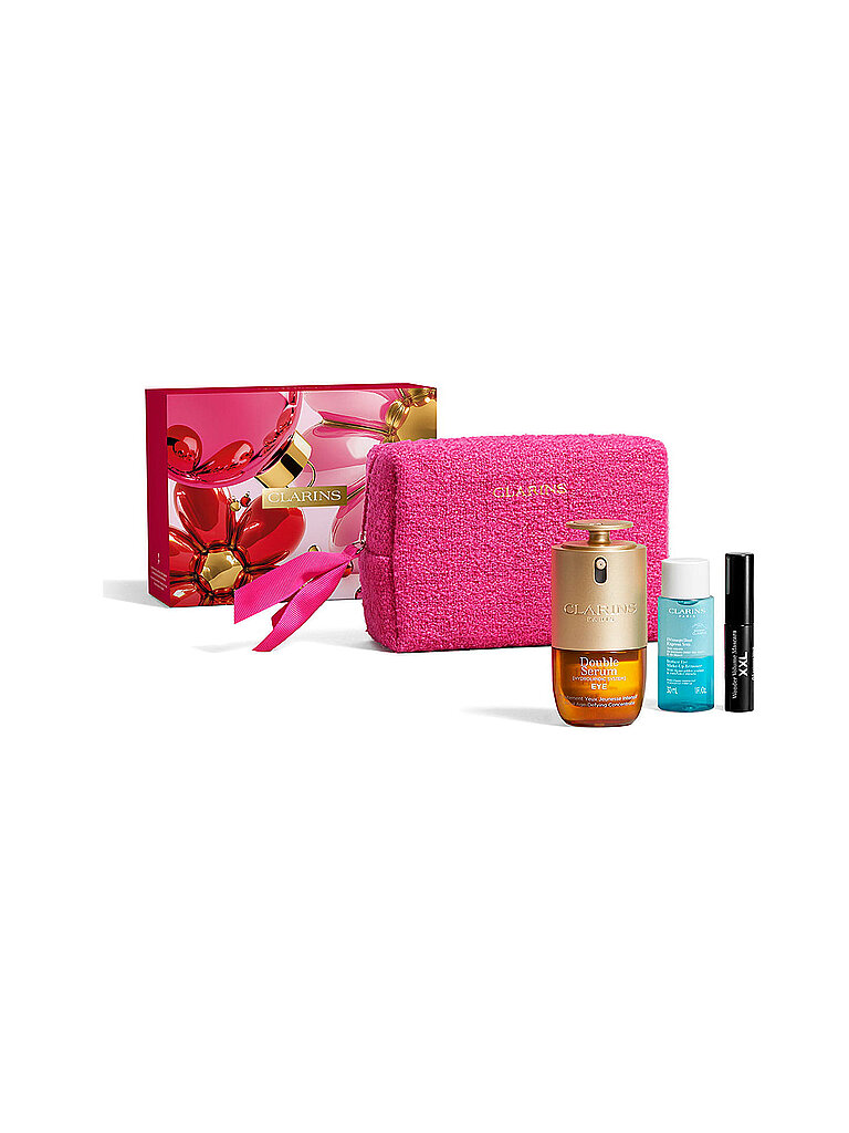 CLARINS Geschenkset - Double Serum Eye Holiday Season Set 30ml / 20ml / 3ml