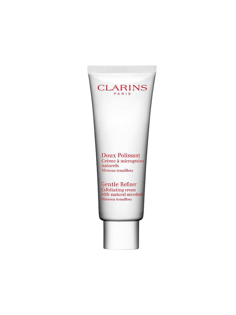 Clarins Doux Polissant Creme A Micrograins Sanftes Peeling Normale Sensible Haut 50ml Transparent