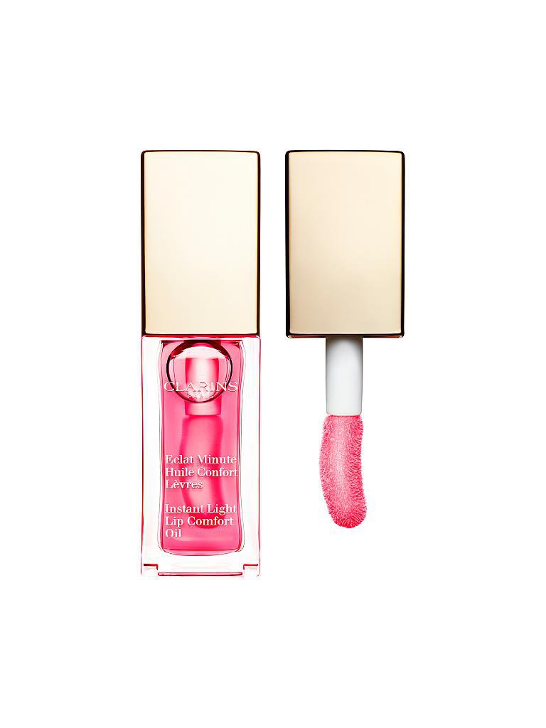 CLARINS | Eclat Minute Huile Confort Lèvres - pflegendes Lippenöl (04 Candy) | rosa