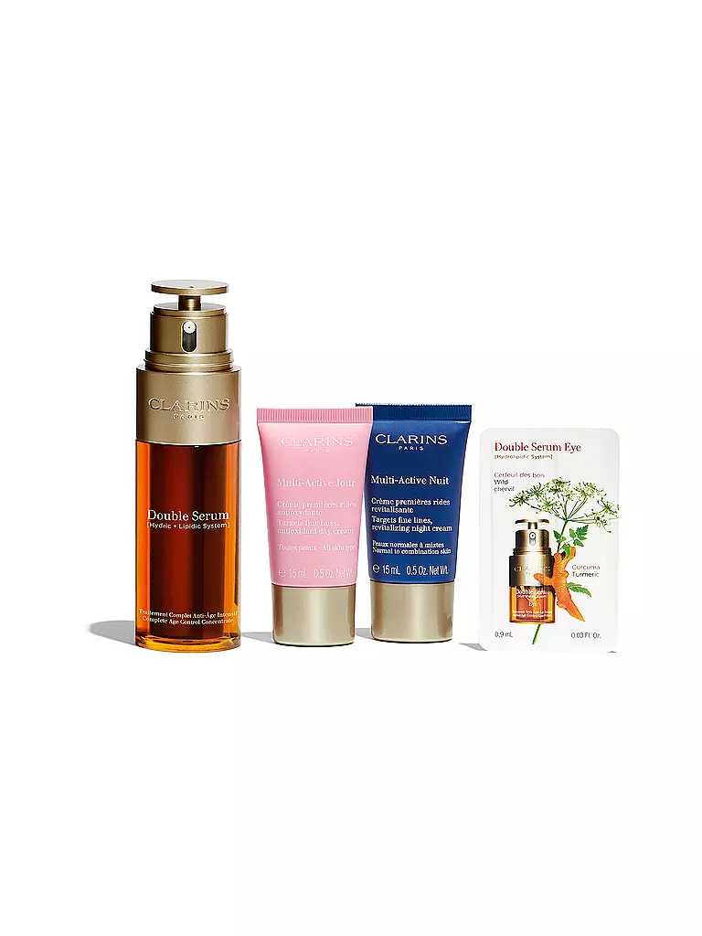 CLARINS | Geschenkset -  Double Serum Multi-Active Set 50ml / 2x15ml / 0,9ml | keine Farbe