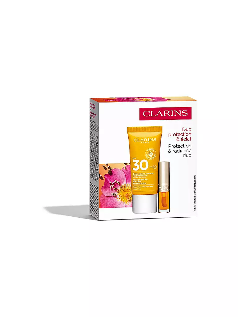 CLARINS | Geschenkset - Clarins Sonnen- und Lippenpflege SPF 30+ Set 30ml / 3ml | keine Farbe