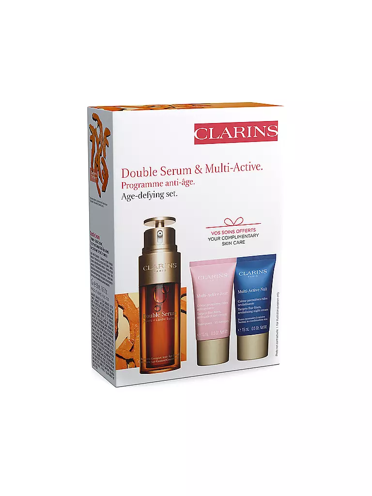 CLARINS | Geschenkset - Double Serum / Multi-Active Set 50ml / 2x15ml | keine Farbe