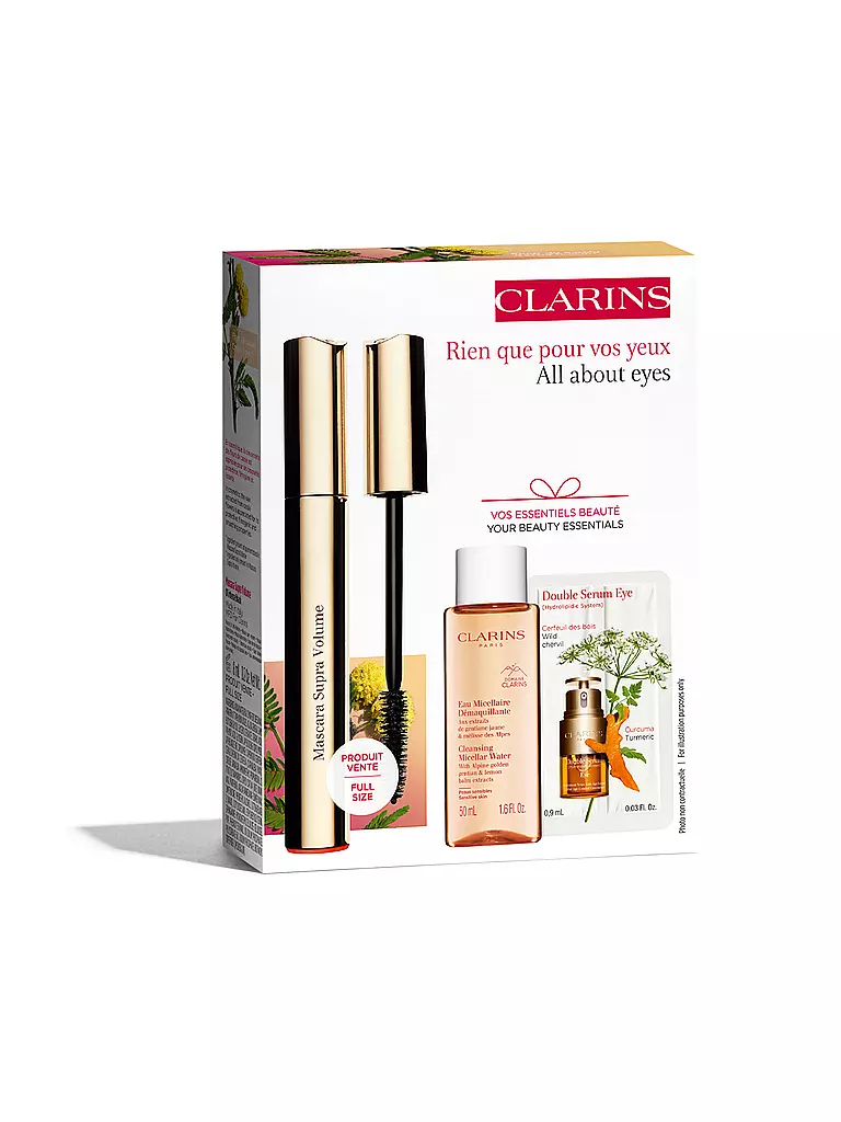 CLARINS | Geschenkset - Wonder Volume Mascara Set 50ml / 8ml / 0,9 ml | keine Farbe