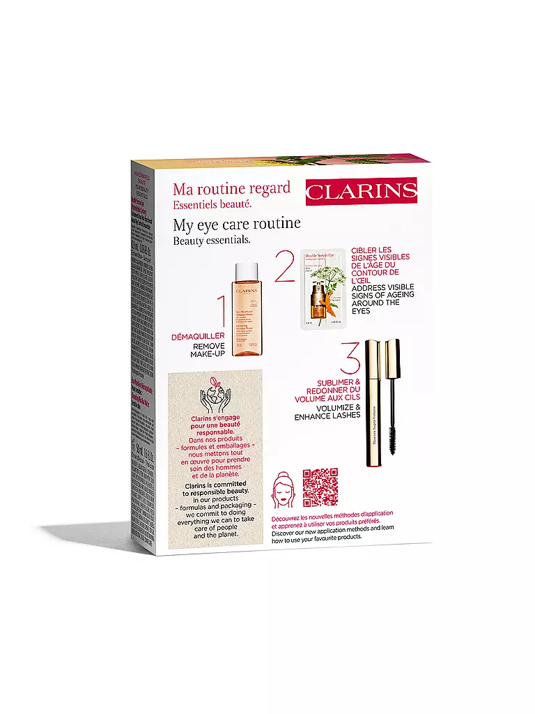 CLARINS | Geschenkset - Wonder Volume Mascara Set 50ml / 8ml / 0,9 ml | keine Farbe