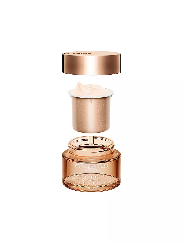 CLARINS | Gesichtscreme - Extra-Firming Jour SPF 15 [COLLAGEN]³ TECHNOLOGY Toutes Peaux refillable 50ml | keine Farbe