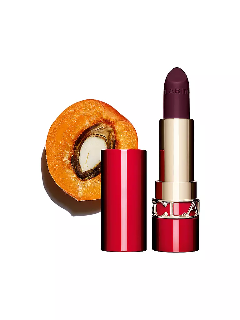 CLARINS | Lippenstift - Joli Rouge Velvet Refill (744V Soft Plum) | dunkelrot