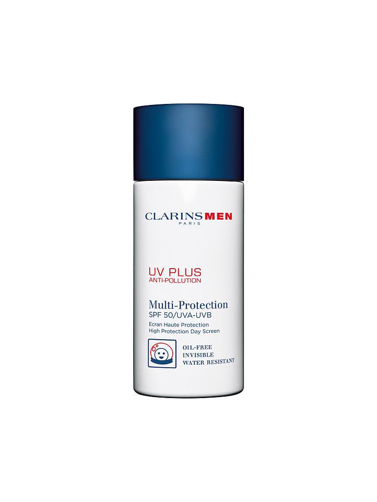 CLARINS | Men - UV-PLUS ANTI-POLLUTION Multi-Protection SPF50/UVA-UVB 50ml | transparent
