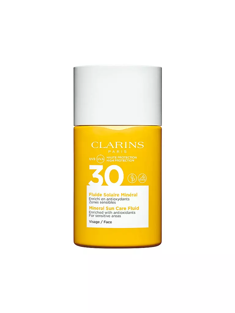 CLARINS | Sonnenpflege - Fluide Solaire Minéral Visage UVB/UVA 30 30ml | keine Farbe