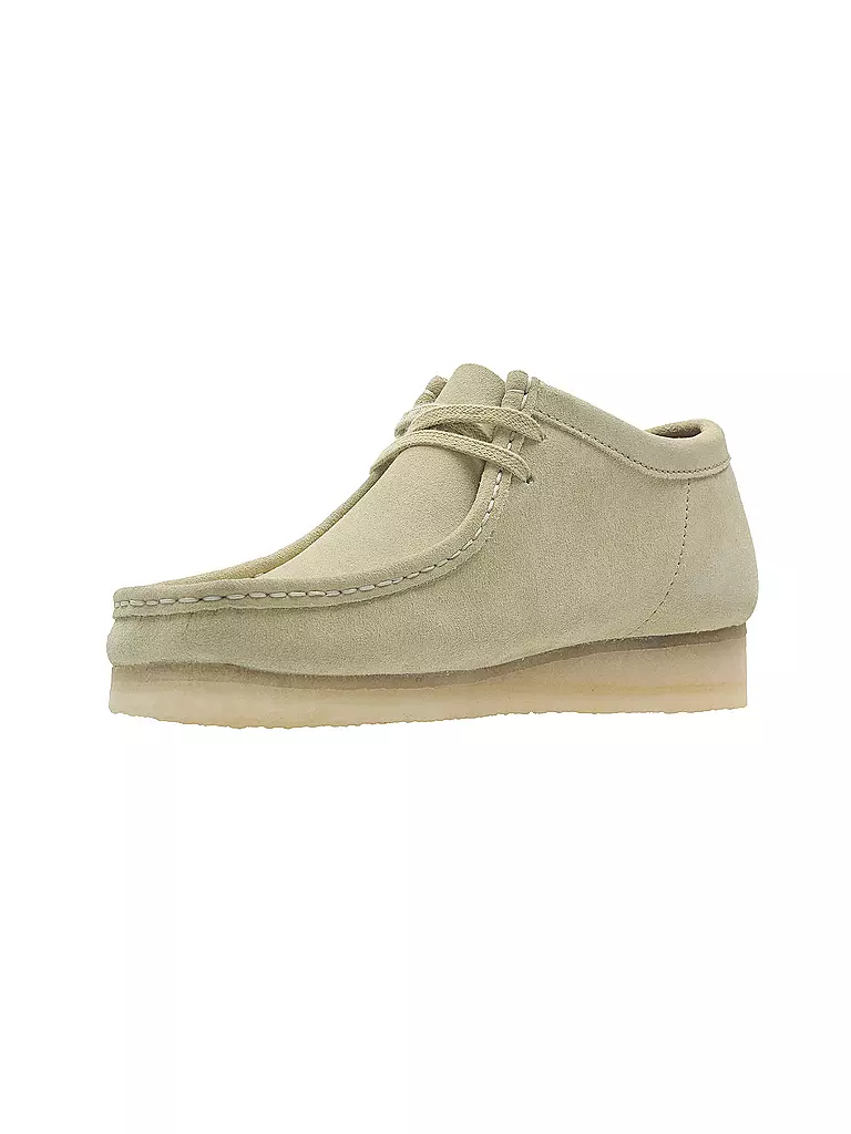 CLARKS | Halbschuh WALLABEE | beige