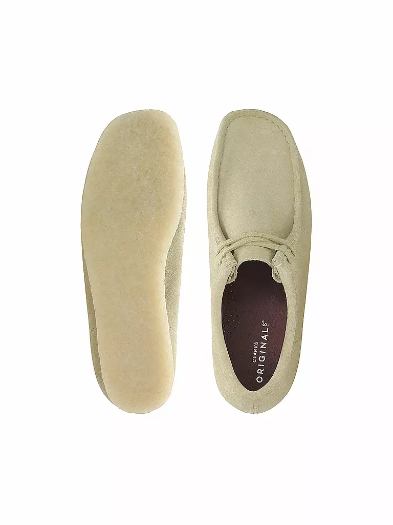 CLARKS | Halbschuh WALLABEE | beige