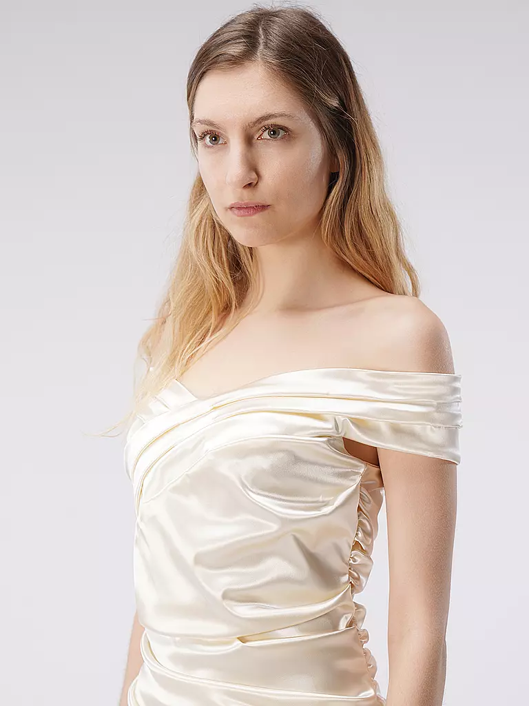 CLAUS TYLER | Abendkleid ANA | creme