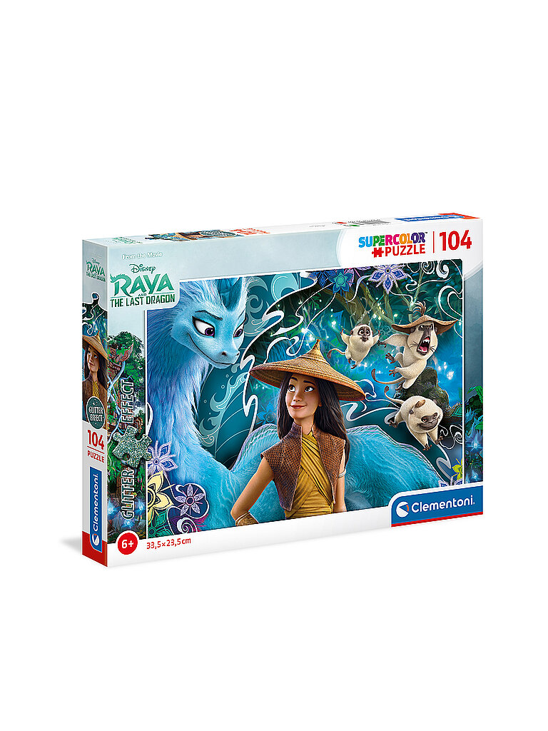 CLEMENTONI Kinderpuzzle 104 Teile Raya and the last Dragon