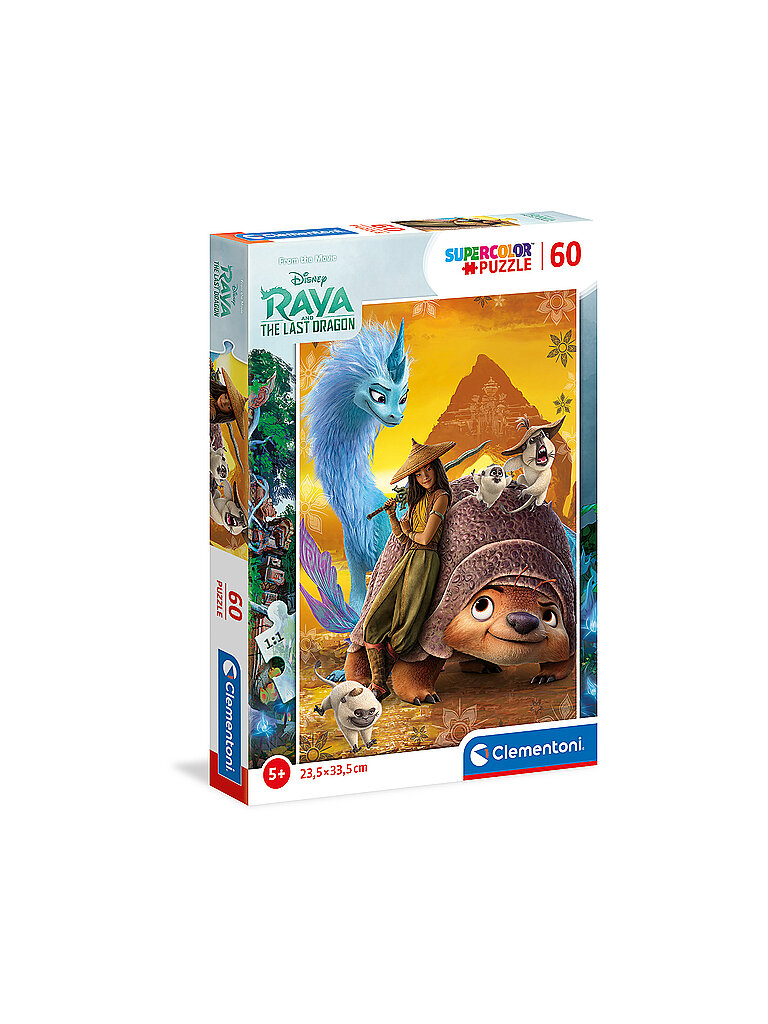 CLEMENTONI Kinderpuzzle 60 Teile Supercolor Raya