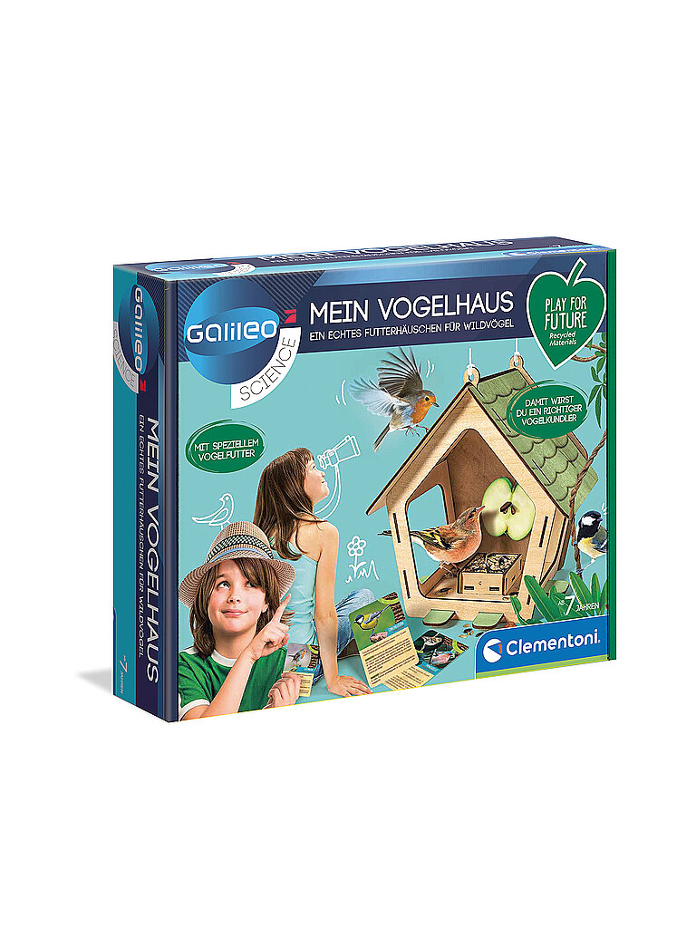 CLEMENTONI Bird Feeder Mein Vogelhaus Play for Future
