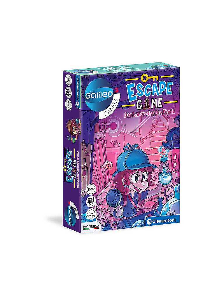 CLEMENTONI Escape Game - Das Labor des Dr. Frank