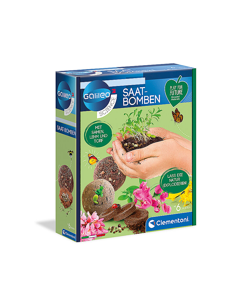 CLEMENTONI Seed Bombs Saat-Bomben Play for Future