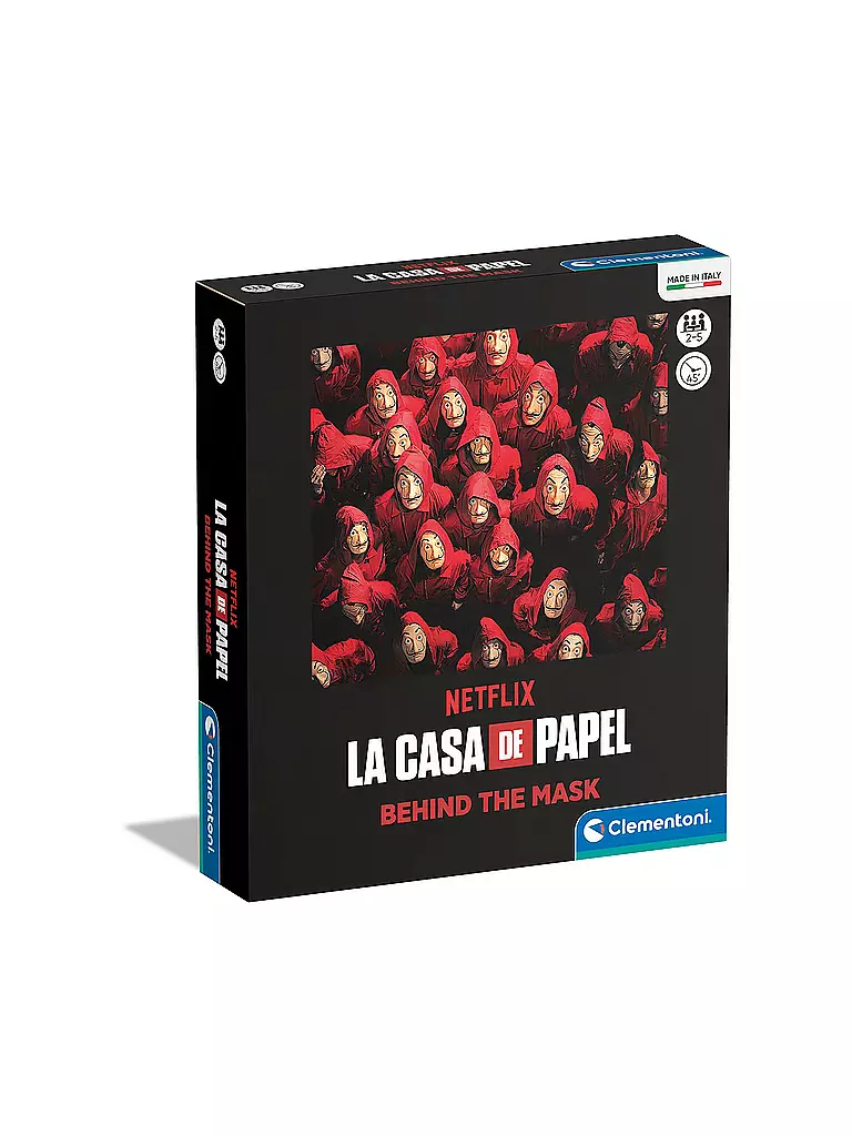 CLEMENTONI | Brettspiel - Haus des Geldes - Behind The Mask | keine Farbe