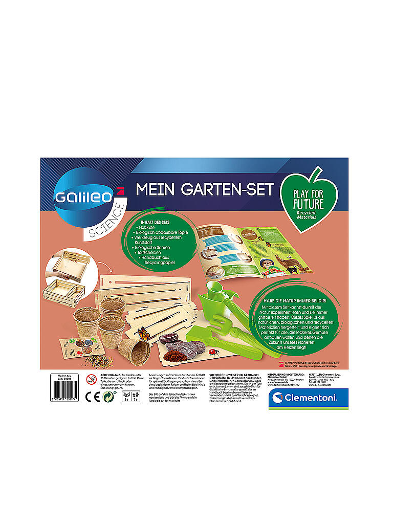 CLEMENTONI | Gardening Kit Mein GartenseTeile "Play for Future" | keine Farbe