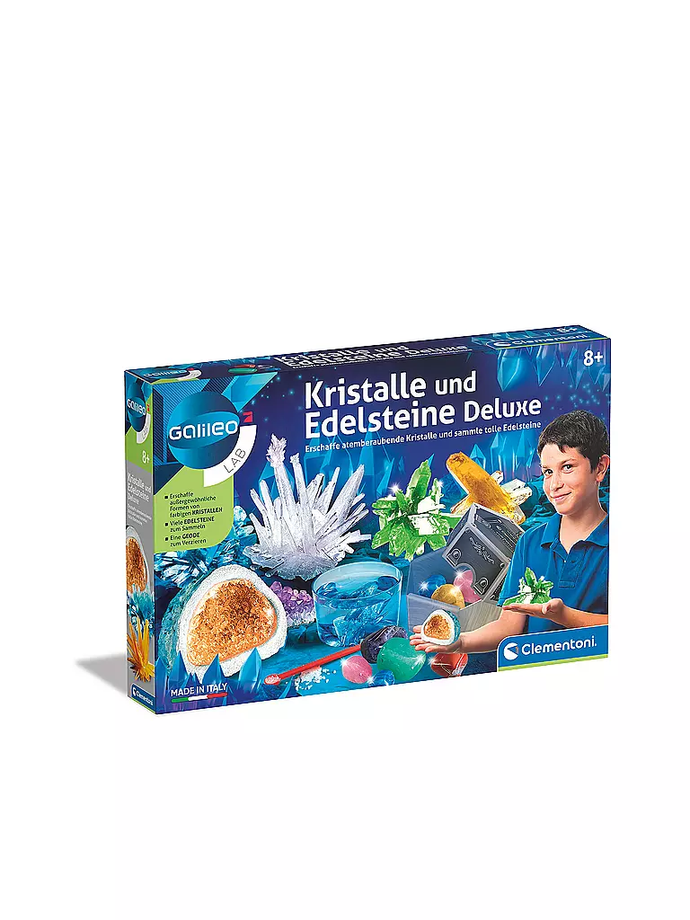 CLEMENTONI | Kristalle und Edelsteine Deluxe | keine Farbe