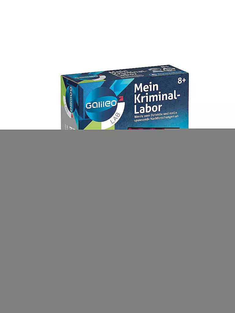 CLEMENTONI | Mein Kriminal-Labor | keine Farbe