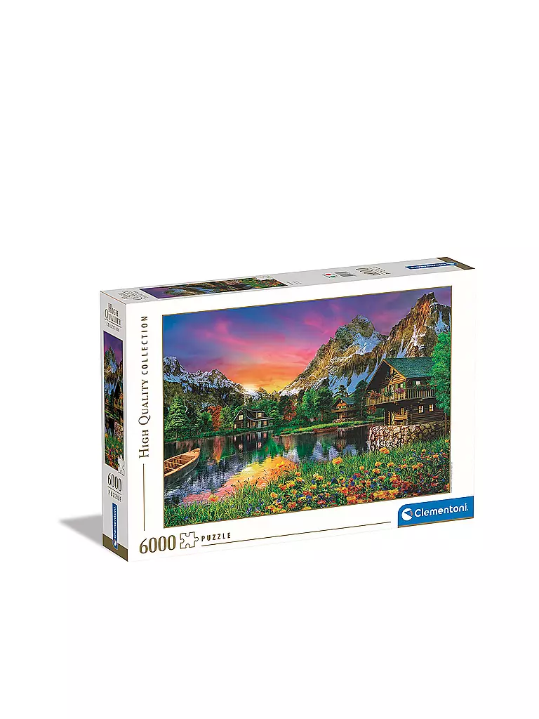 CLEMENTONI | Puzzle  High Quality Collection - See in den Alpen 6000 Teile | keine Farbe