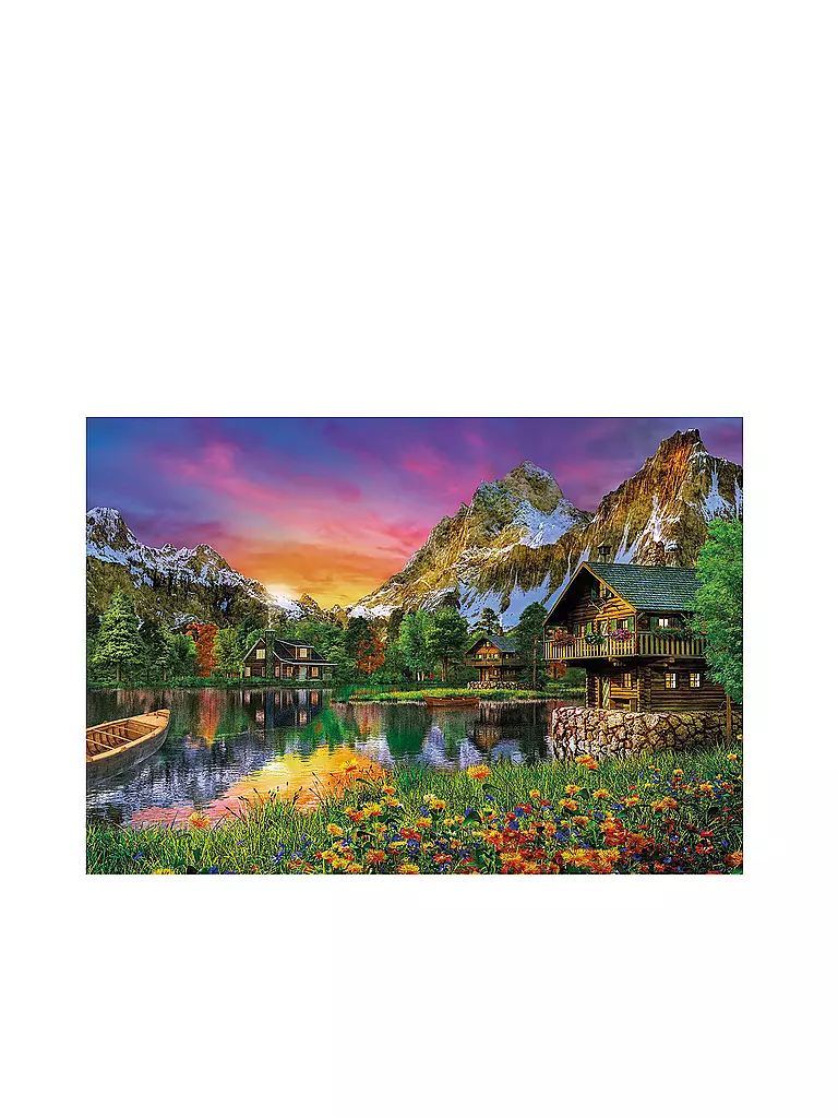 CLEMENTONI | Puzzle  High Quality Collection - See in den Alpen 6000 Teile | keine Farbe