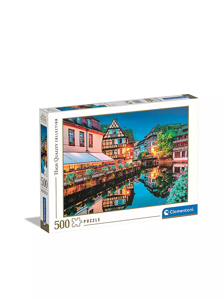 CLEMENTONI | Puzzle  High Quality Collection - Straßburg Altstadt 500 Teile | keine Farbe
