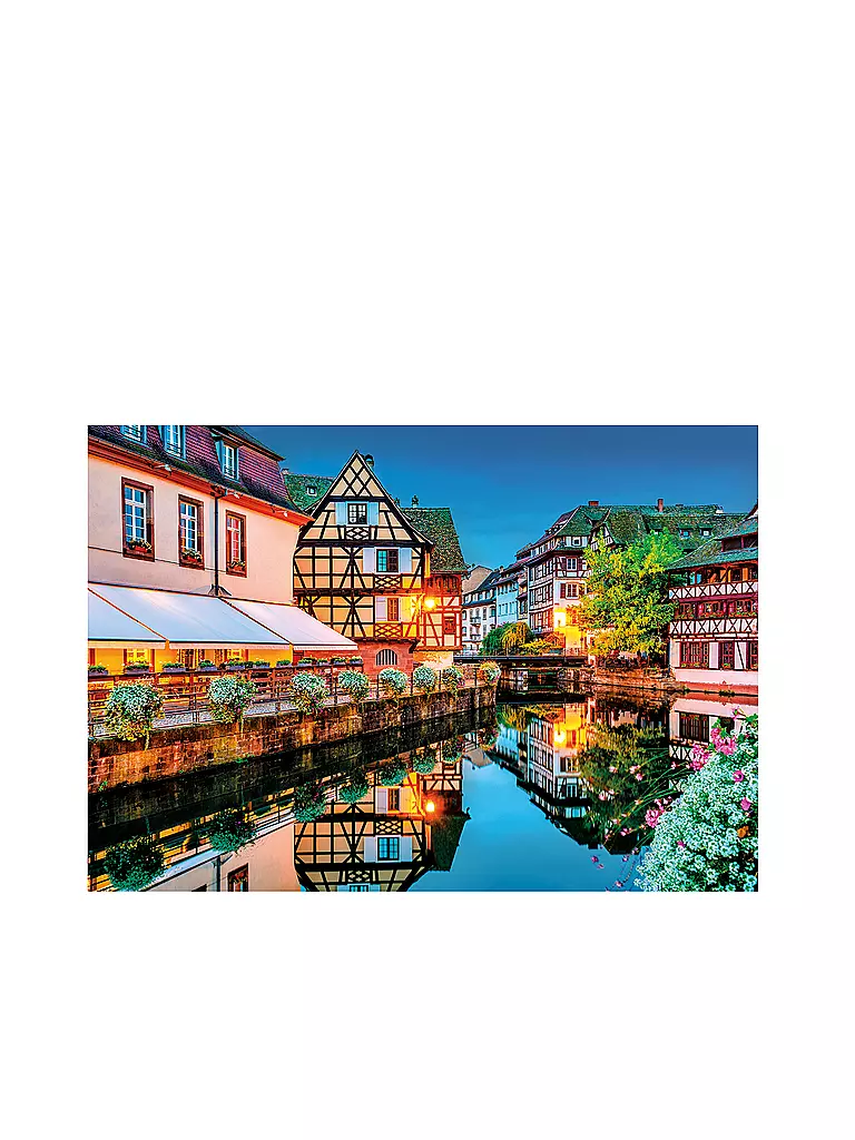 CLEMENTONI | Puzzle  High Quality Collection - Straßburg Altstadt 500 Teile | keine Farbe