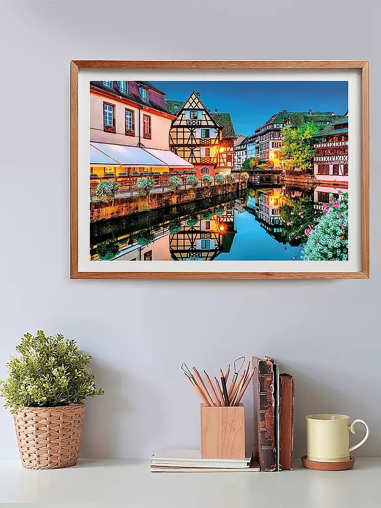 CLEMENTONI | Puzzle  High Quality Collection - Straßburg Altstadt 500 Teile | keine Farbe