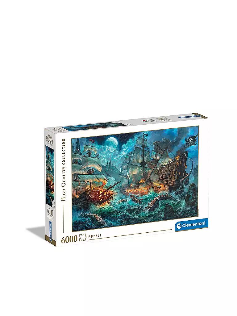 CLEMENTONI | Puzzle - Collection Pirates Battle-Puzzle 6000 Teile | keine Farbe