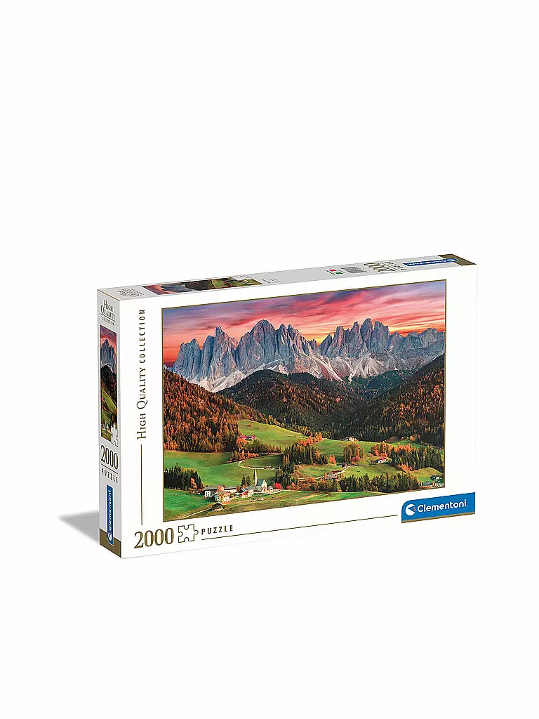 CLEMENTONI | Puzzle - Collection Val Di Funes-Puzzle 2000 Teile | keine Farbe