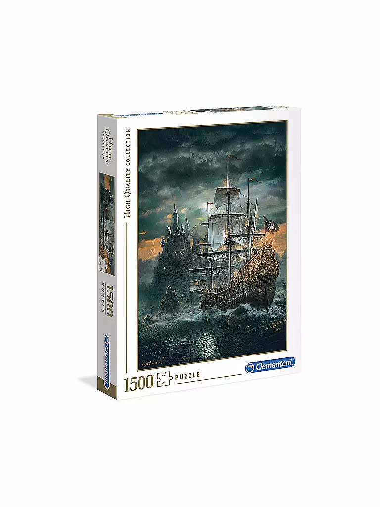 CLEMENTONI | Puzzle - Das Piratenschiff 1500 Teile | keine Farbe