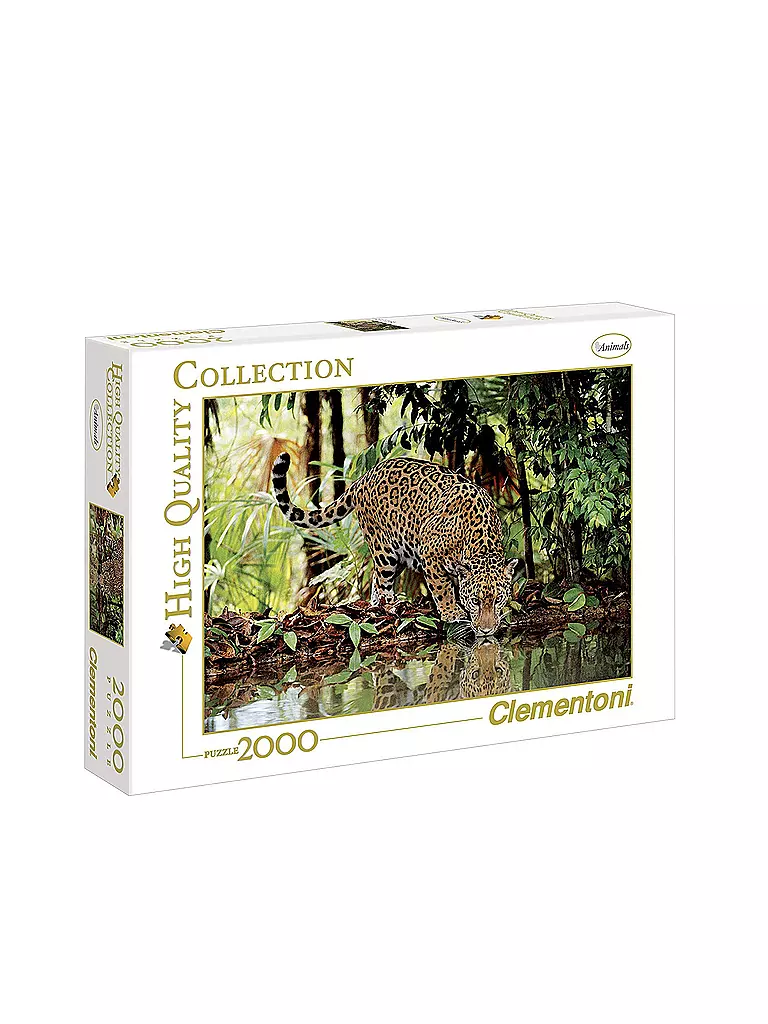 CLEMENTONI | Puzzle - Leopard 2000 Teile | keine Farbe