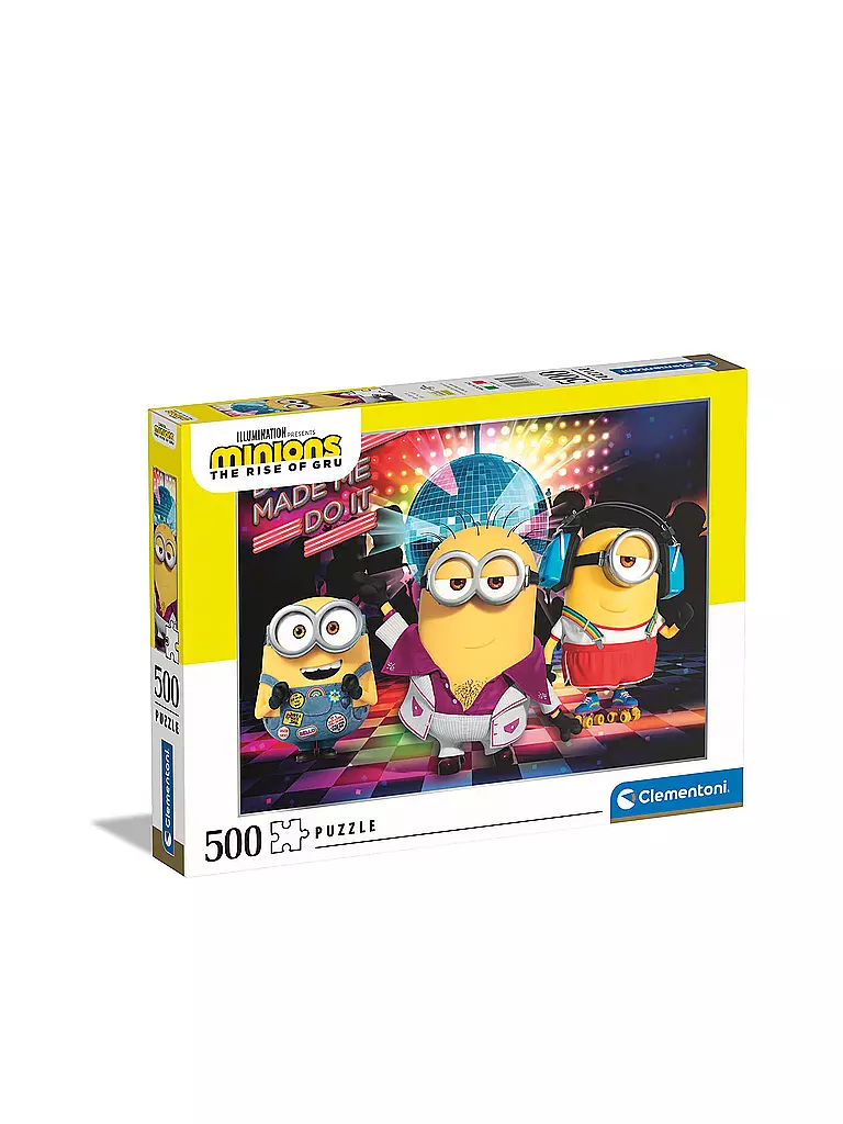 CLEMENTONI | Puzzle - Minions - The Rise of Gru 500 Teile | keine Farbe