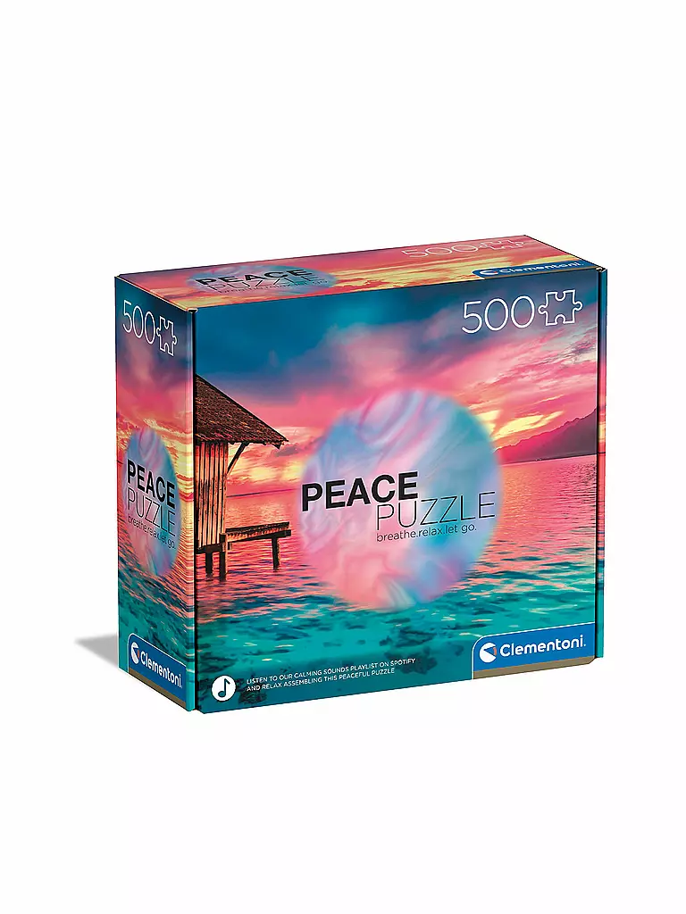 CLEMENTONI | Puzzle - Peace Living the Present 500 Teile | keine Farbe