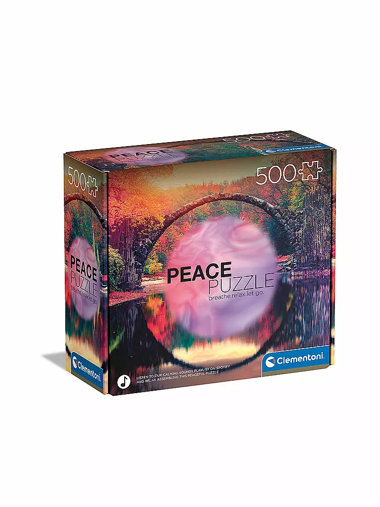 CLEMENTONI | Puzzle - Peace Mindful Reflection 500 Teile | keine Farbe