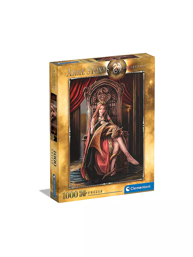 CLEMENTONI | Puzzle Anne Stokes Collection - Freunde für immer 1000 Teile | keine Farbe