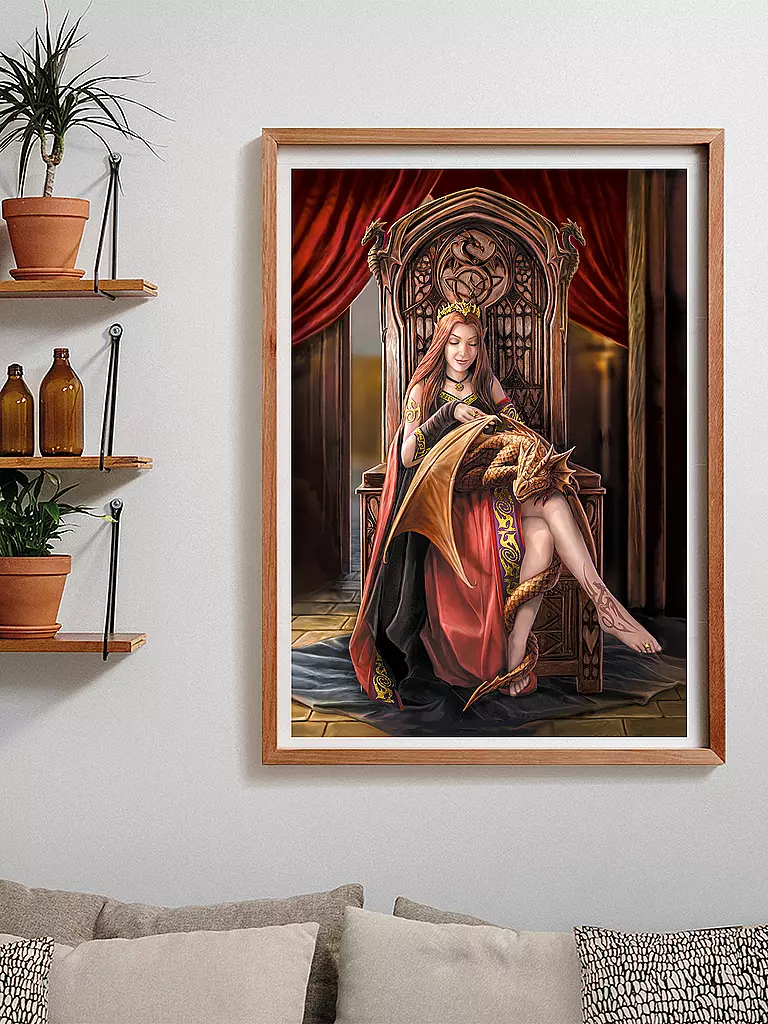 CLEMENTONI | Puzzle Anne Stokes Collection - Freunde für immer 1000 Teile | keine Farbe