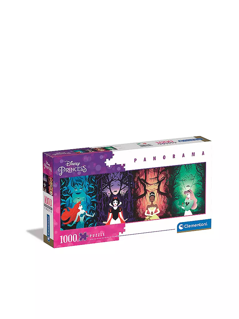 CLEMENTONI | Puzzle Disney Panorama Collection - Princess 1000 Teile | keine Farbe