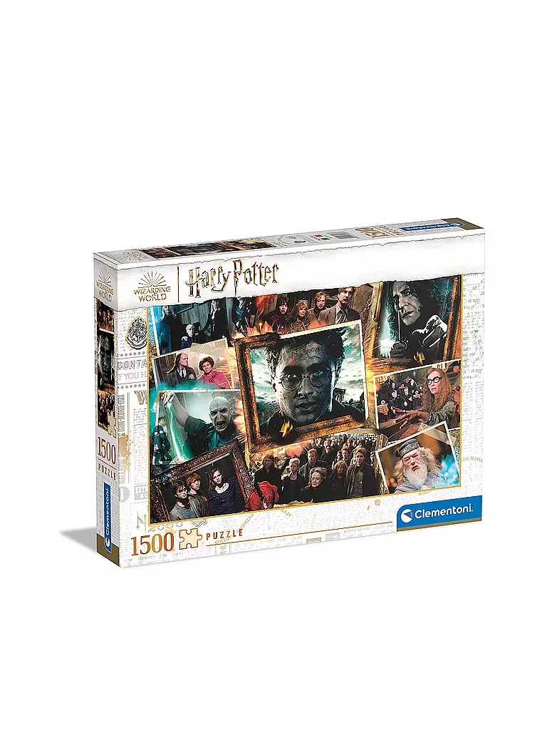 CLEMENTONI Puzzle Harry Potter - Harry Potter 1500 Teile keine Farbe