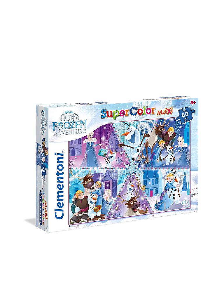 CLEMENTONI | Puzzle Olafs Frozen Adventure - Maxi (60 Teile) | keine Farbe